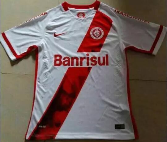 SC Internacional 2015-16 Away Soccer Jersey White